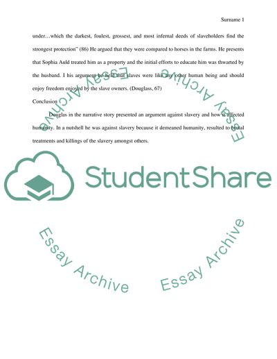 Narrative of the Life of Frederick Douglass