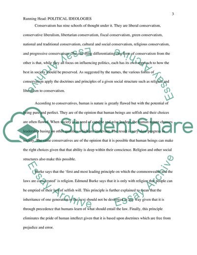 Political Ideologies