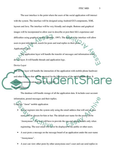 The Mobile Social Application