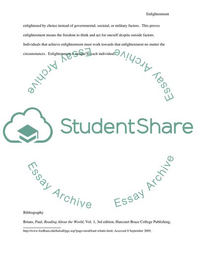 What is Enlightenment