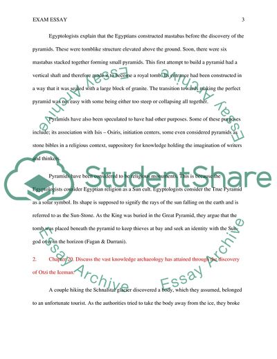 Archaeology and Discoveries