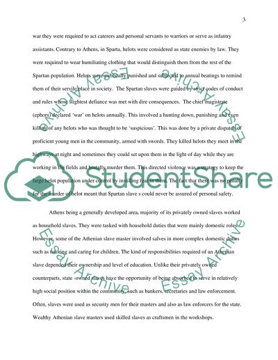 Ancient athens slavery picture