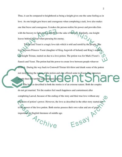 Middle Age Literature