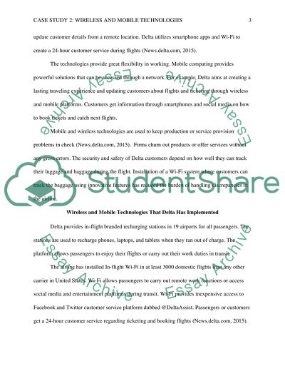 Wireless and Mobile Technologies