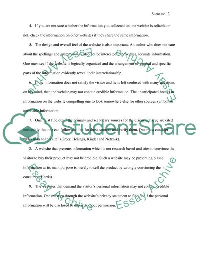 How to Determine Information Credibility on the Internet