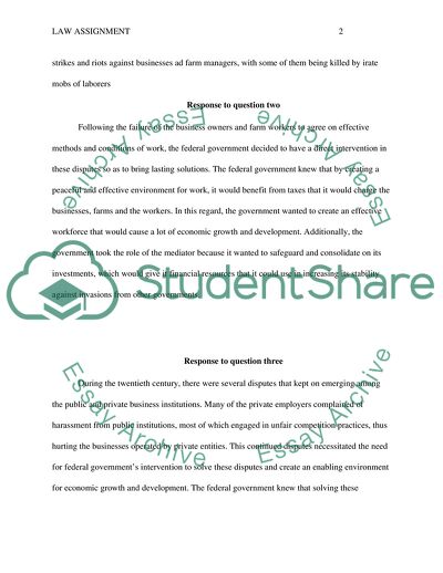 The Success of the Use of Coercion by the Government