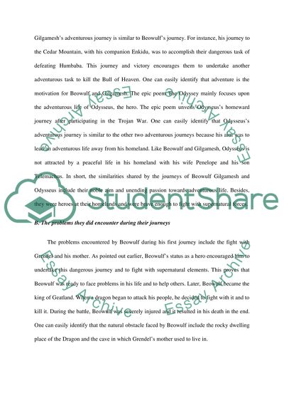 Three Heros, A Similar Journey