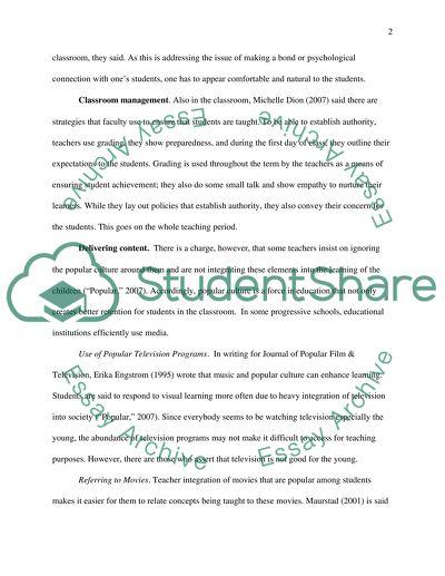 Material Structures of Authority in the Schools