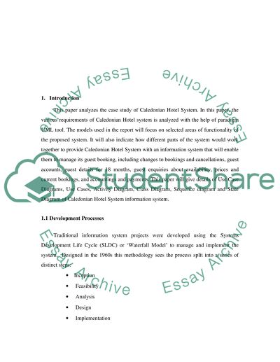Systems Analysis & Design