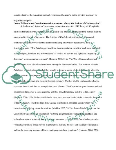 American Government Assg2