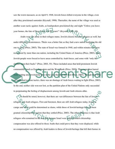 Palestinians Refugees in 1947-48