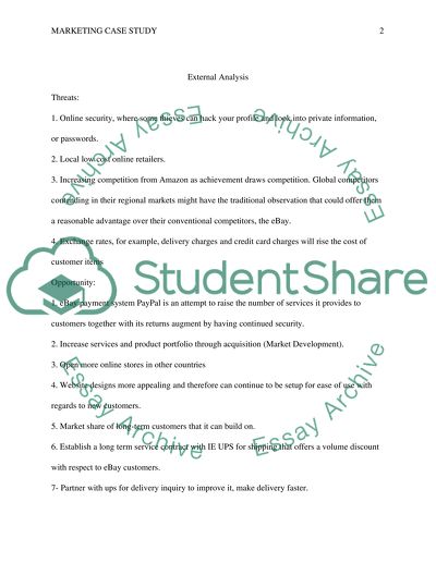 Marketing case study