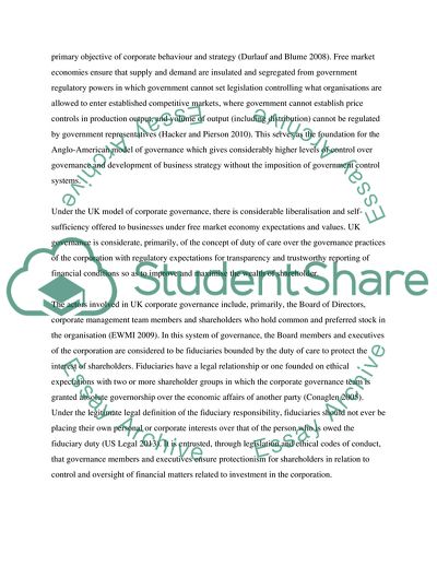 Corporate Governance and Accountability at Marks and Spencer