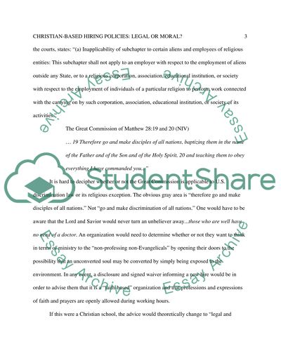 The Great Commission