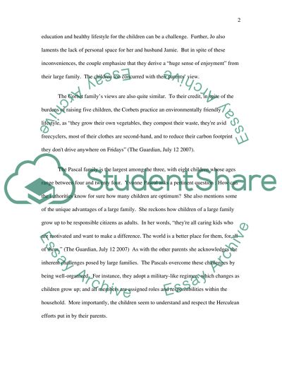 Overview of the Article: Too big for the planet