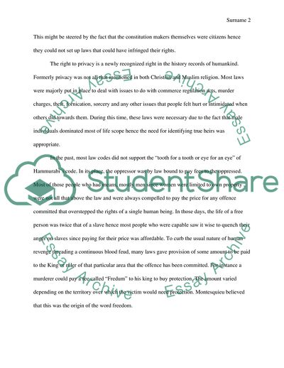 Privacy and Laws that are Put in Place to Govern