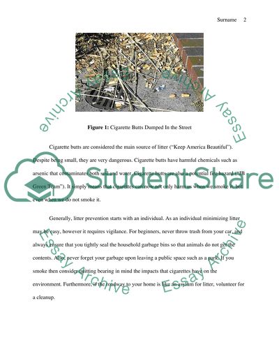 Littering the side of the street