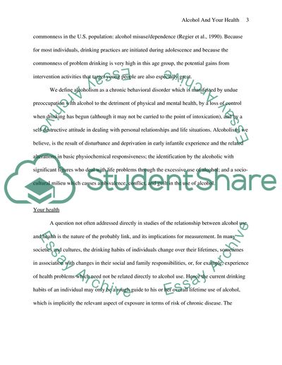 Alcohol and Its Effects on Your Health