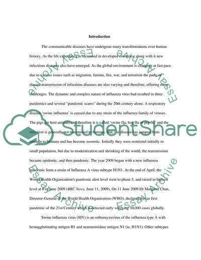 Swine Influenza Virus