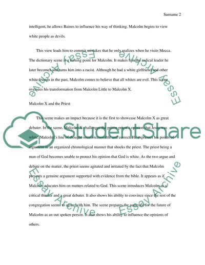 The 1992 Movie, Malcolm X