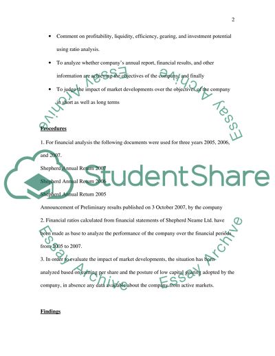 Financial Accounting - Shepherd Neame Ltd