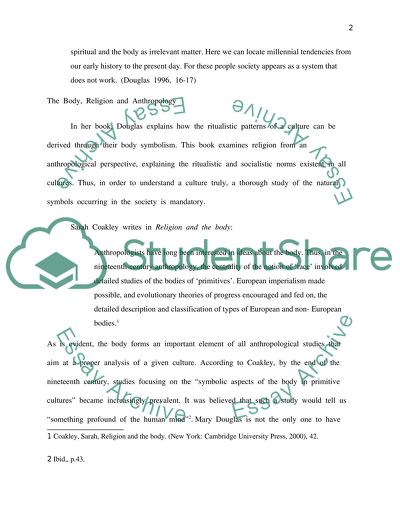 MARY DOUGLAS NATURAL SYMBOLS
