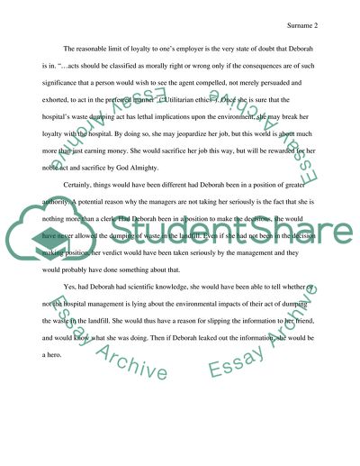 Business and Utilitarian Ethics