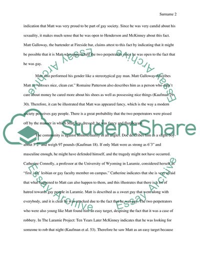 Laramie Project Ten Years Later