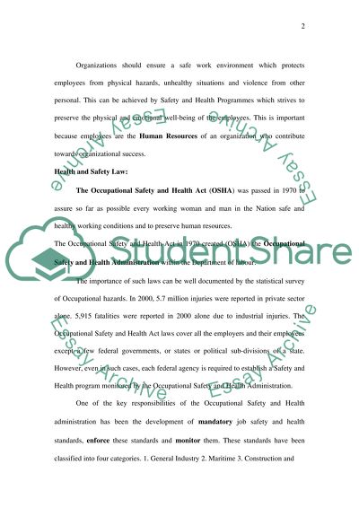 Demonstration of the Value of Health, Safety and Environmental Programs in Corporate Settings