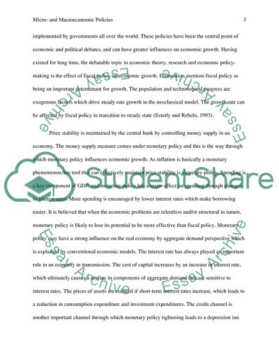 Discuss how demand-side policies and supply-side policies can be used to stimulate economic growth