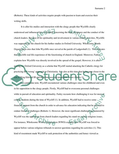 Summa theologiae john wycliffe picture