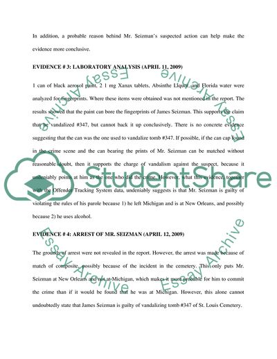 Unit 4: Project - Evaluating Evidence