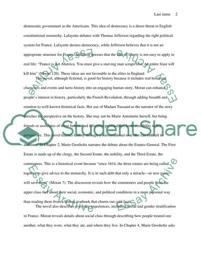 Real and Imagined Fears during the French Revolution in Morans Madame Tussaud