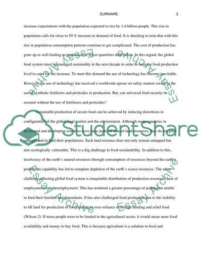 GEOGRAPHIES OF SUSTAINABLE FOOD