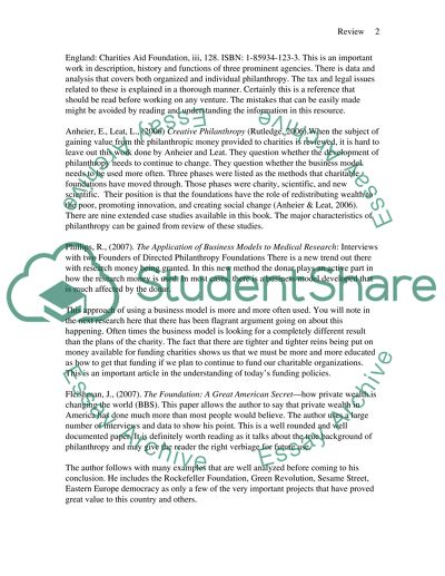 Methods by Which Charities Are Funded Are Changing