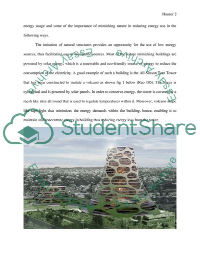 Biomimicry Architecture