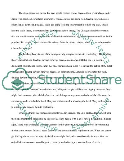 Criminals are made, not born. Critically discuss this statement