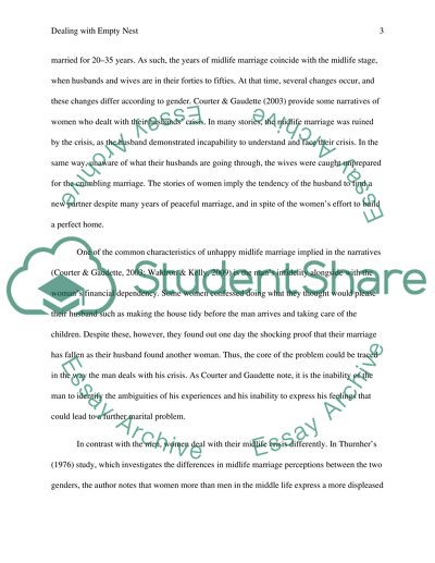 Midlife development on Marriage