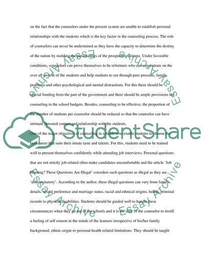 Jobs and Guides for Counseling