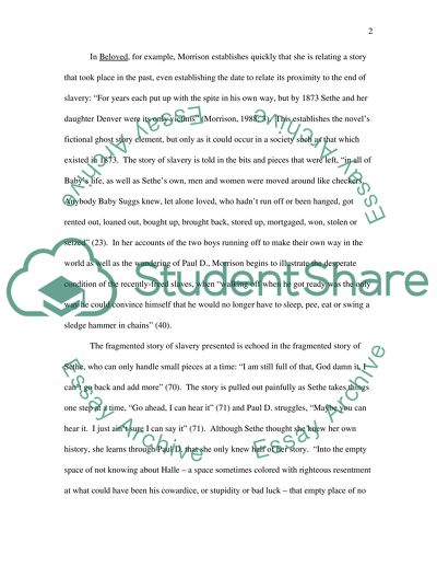 Beloved by Toni Morrison