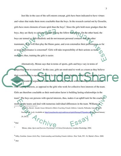 Female football players tend to be more coachable than males players