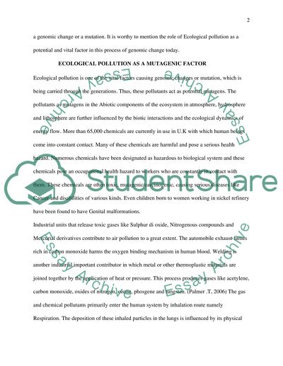 Environmental Factors and How It Changes The Phenotype