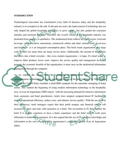 Operations Management in International Hospitality Management