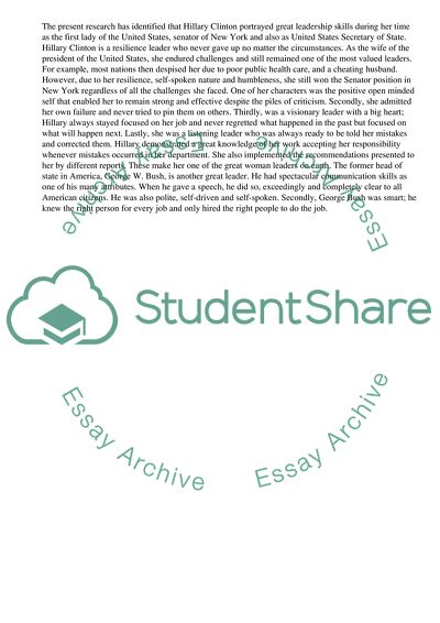 Qualities of Effective Leaders