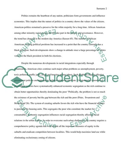 American urbanization essay image