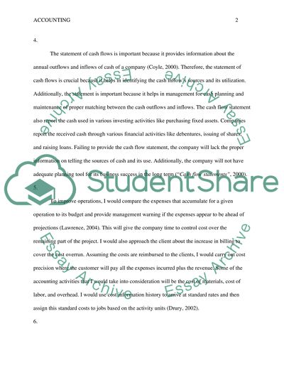 Cash Flow Analysis and the Funds Statement