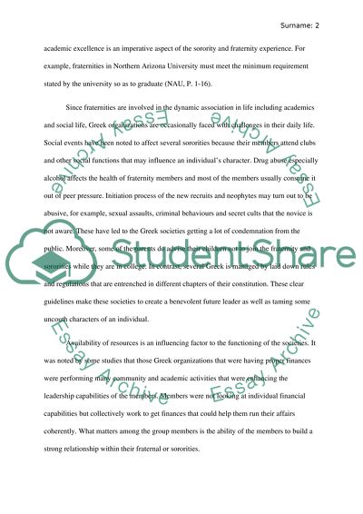 Greek Current Event Reflections