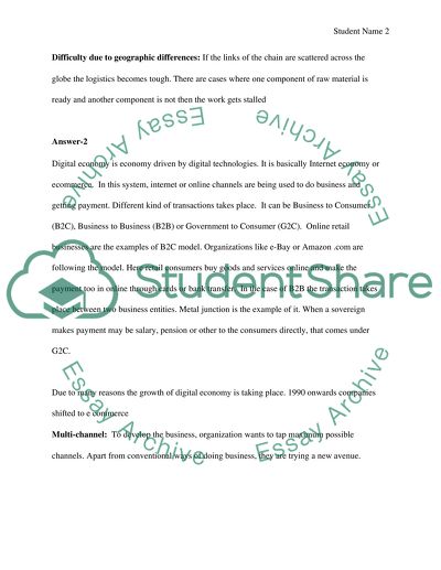 Vital Features of Digital Economy Driven by Digital Technologies