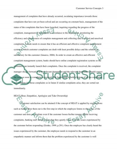 Customer service essay questions