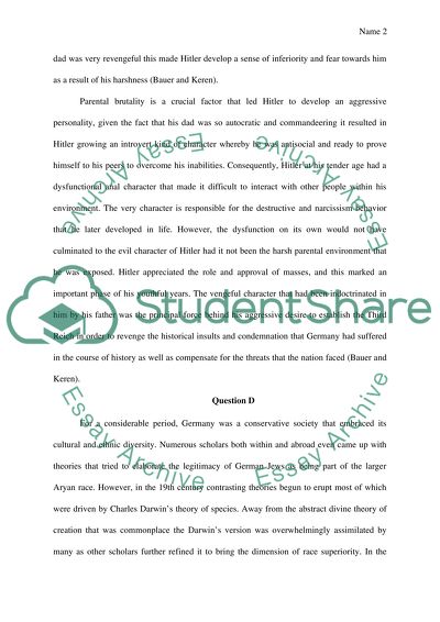 A History of the Holocaust and Adolf Hitler